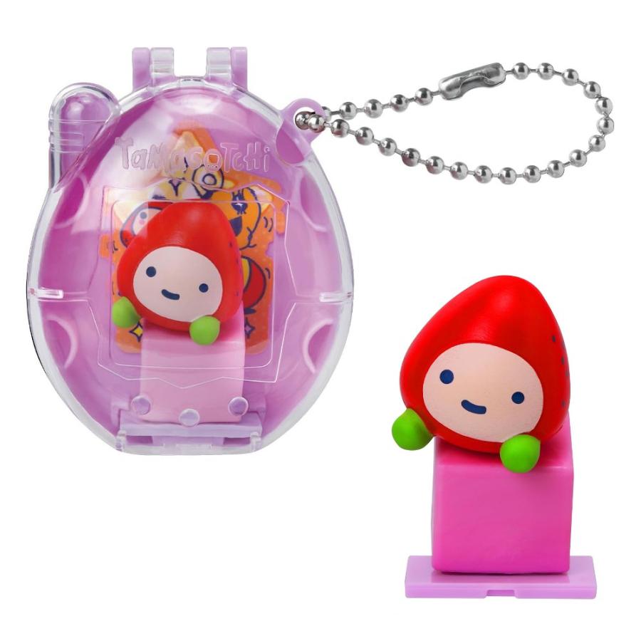 タマゴッチ ピンク ストラップ付き BANDAI バンダイ Tamagotchi ネックストラップ Pink たまごっち