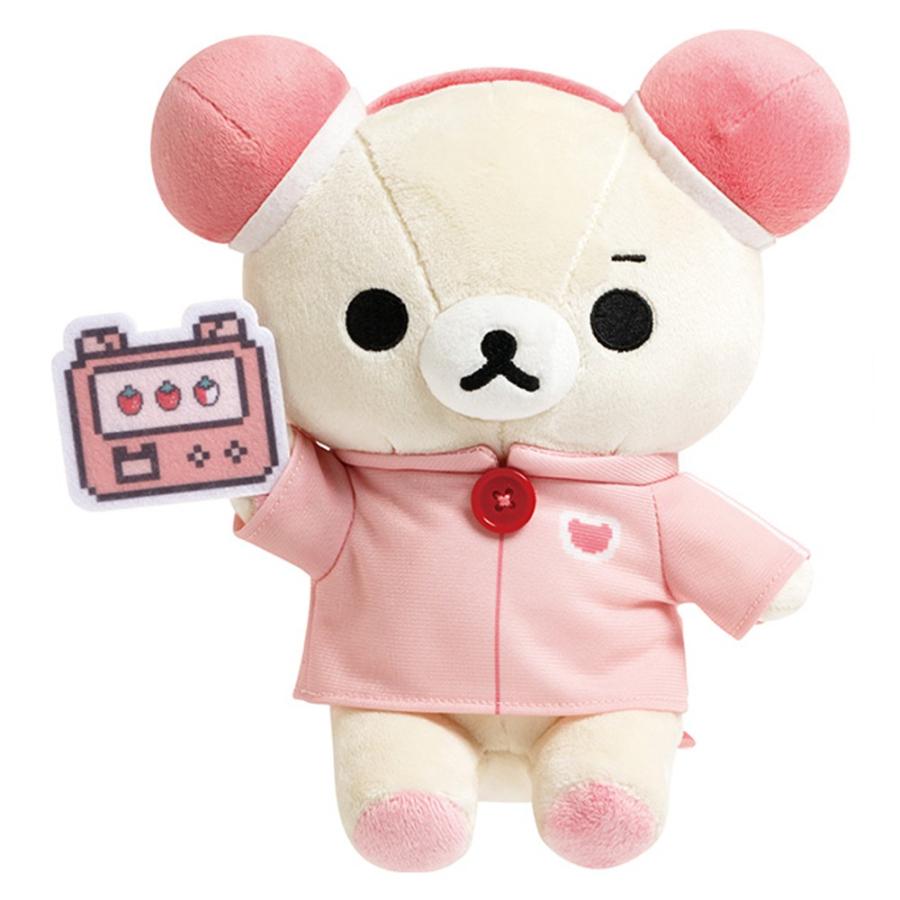 【コリラックマ リラックマ 20周年 あつめてぬいぐるみ ぬいぐるみ】 あつめておすわりぬいぐるみ（コリラックマ） / 桜リラックマ