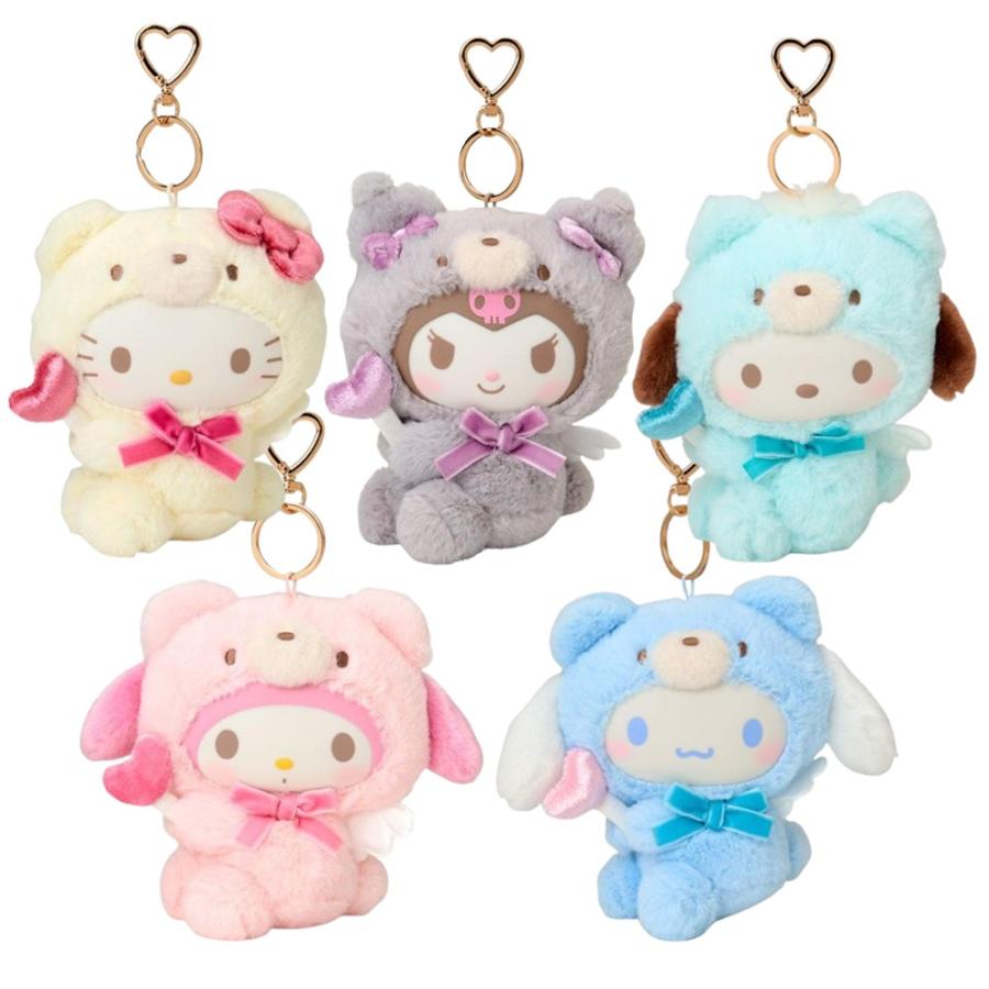 サンリオ 着ぐるみマスコットホルダー ぬいぐるみマスコット