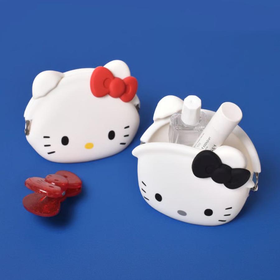 ハローキティ マイメロディ クロミ mimi POCHI シリコンポーチ がま口