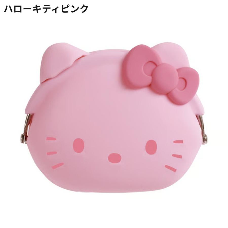 ハローキティ マイメロディ クロミ mimi POCHI シリコンポーチ がま口
