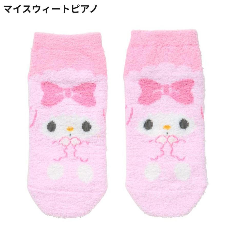 サンリオ もこもこソックス 23 24 25 靴下 ソックス もこもこ ふわふわ