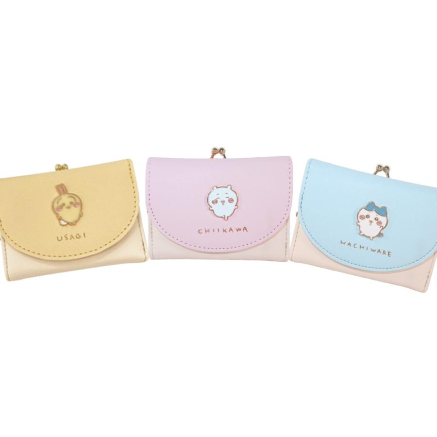 即納》 ちいかわ バッジ口金財布 財布 グッズ ハチワレ うさぎ