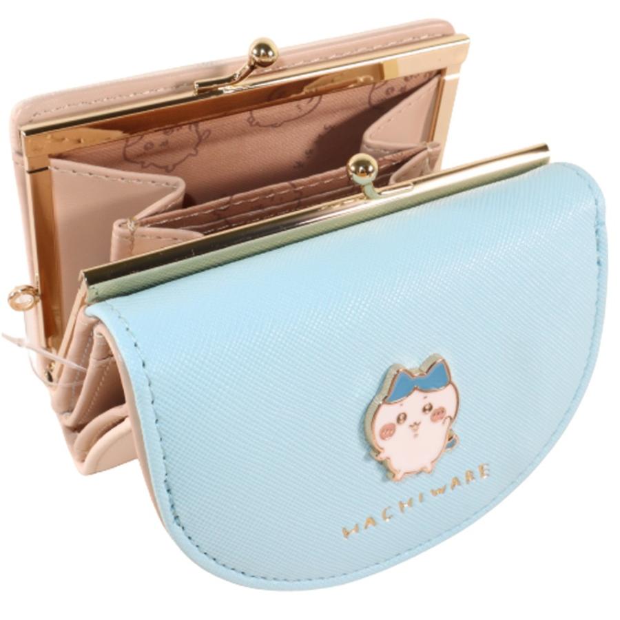 即納》 ちいかわ バッジ口金財布 財布 グッズ ハチワレ うさぎ