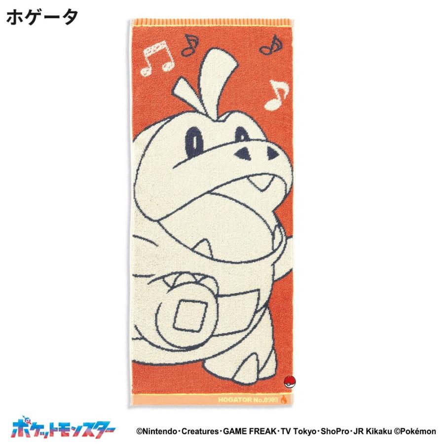 ポケットモンスター ナンバリング フェイスタオル 34×80 綿100 タオル