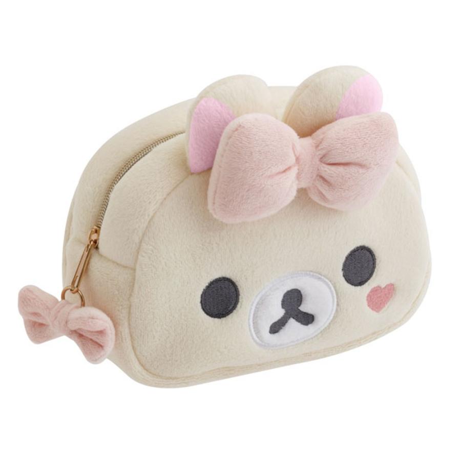 リラックマ Makeup Rilakkuma ミラー付ぬいぐるみポーチ ポーチ 化粧
