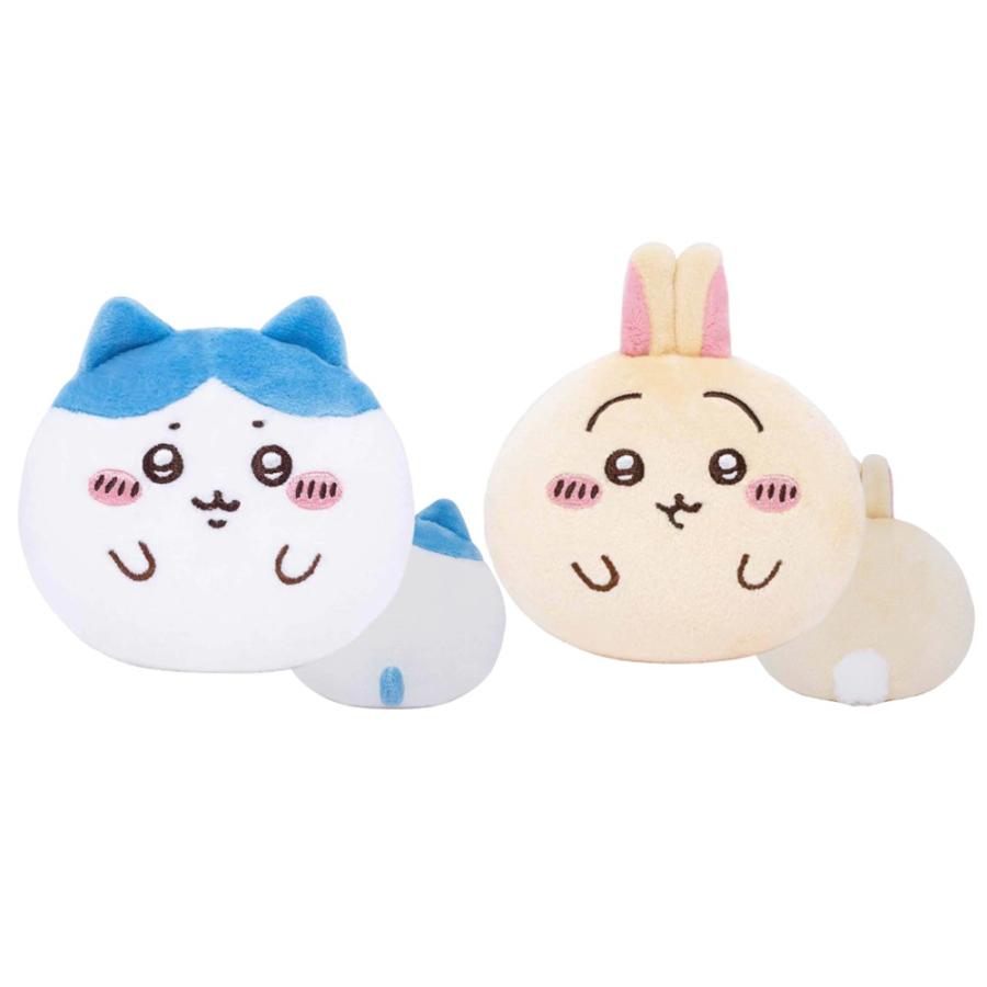 ちいかわ まんまる むちぽふぬいぐるみ ハチワレ/うさぎ ぬいぐるみ