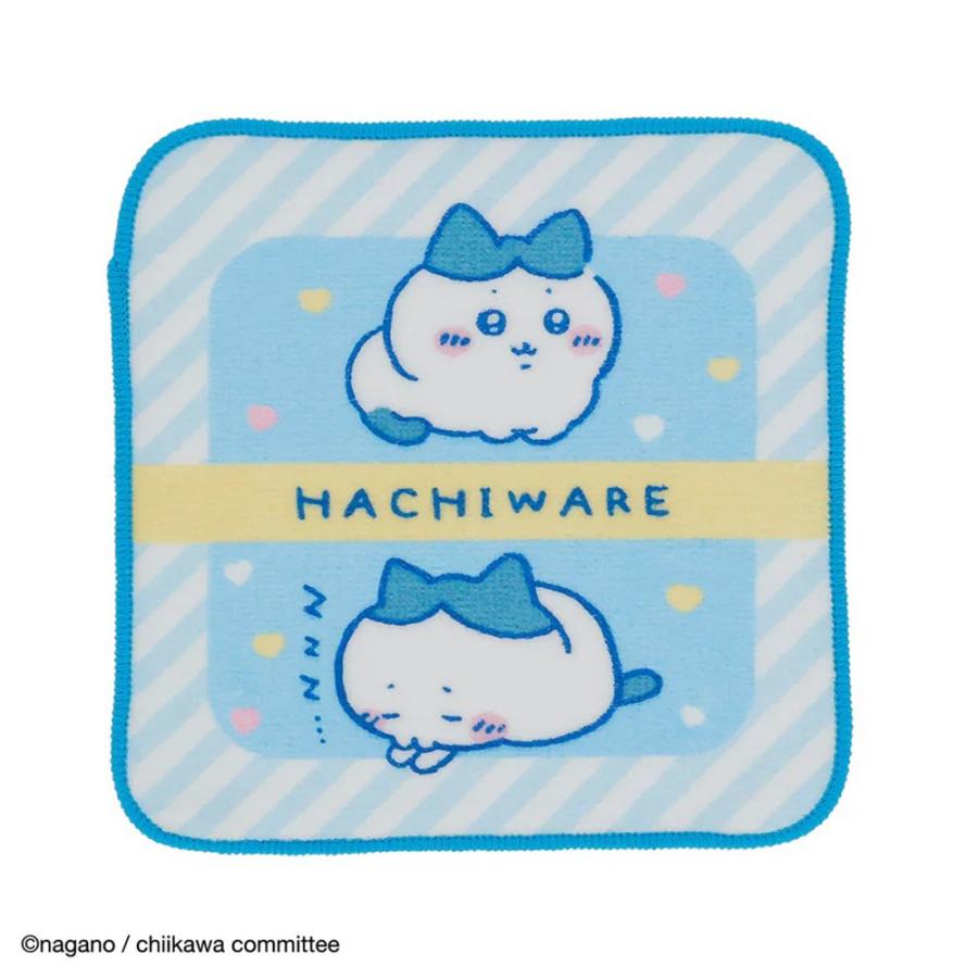 ちいかわ ミニタオル5枚組 キラキラバラエティ 15×15cm 5枚セット 綿