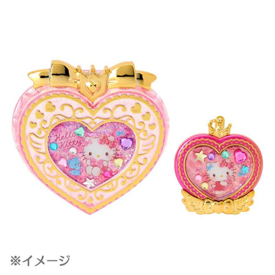 小物アクセサリーケースセット サンリオ アクセサリーケースセット チャーム＆ストーンデコシール付き