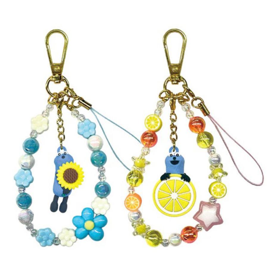 パペットスンスン フォンストラップ ストラップ ビーズストラップ