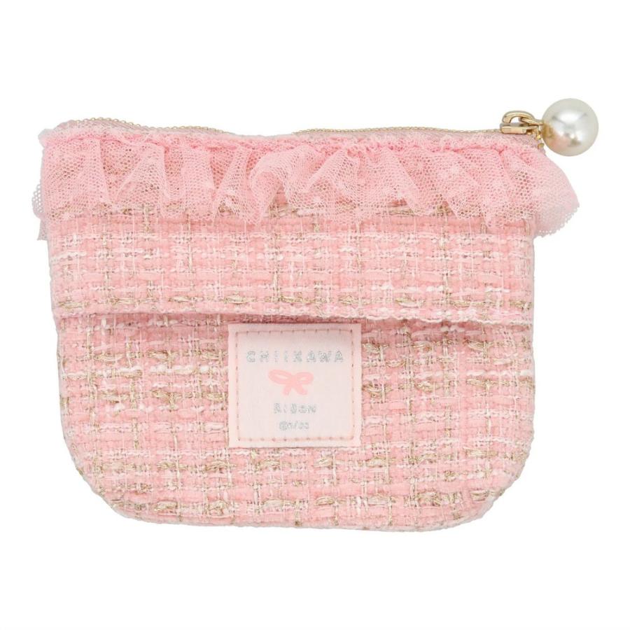 ちいかわ ツイードティッシュポーチ ポーチ ポケットティッシュケース