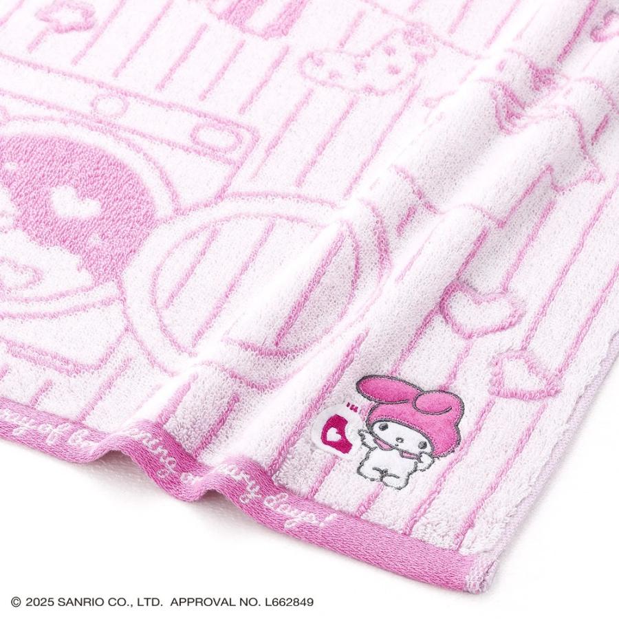 サンリオ お洗濯 バスタオル 60×120 綿100 タオル ボディタオル ロング