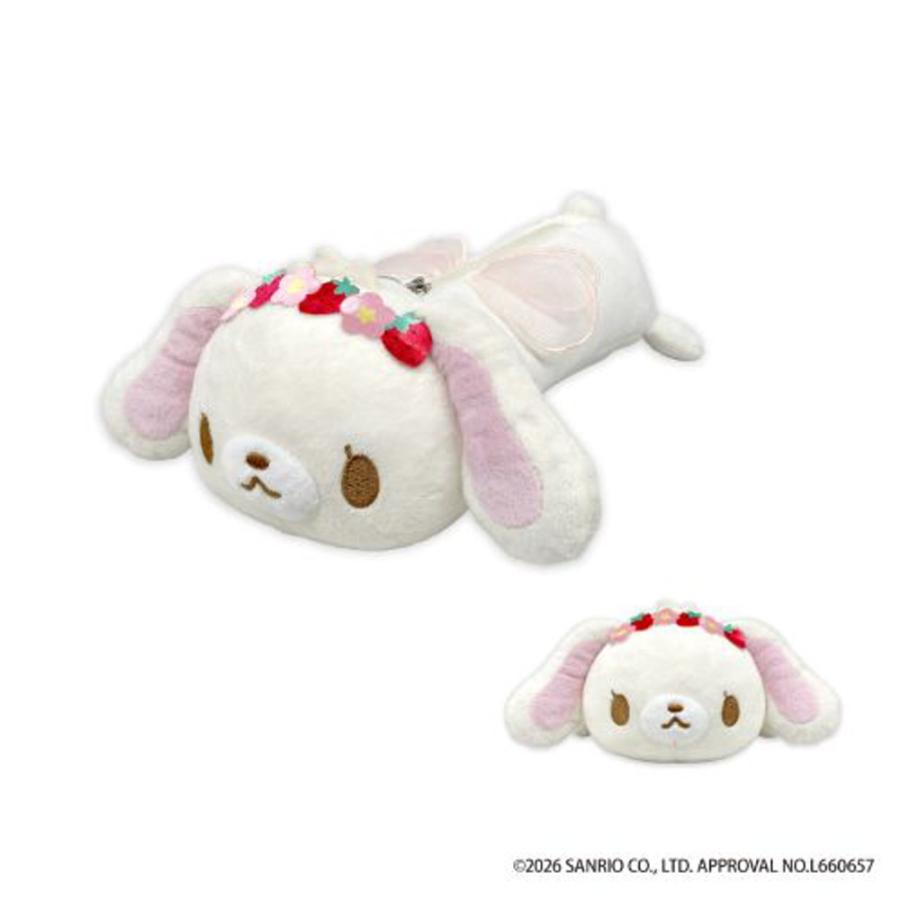 シュガーバニーズ しろうさ ペンケース 筆箱 ポーチ 5月下旬発売予定》 シュガーバニーズ もふもふペンポーチ ぬいぐるみ