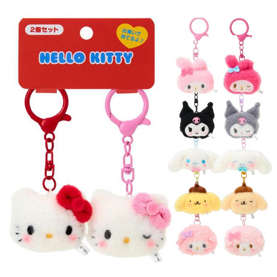 メゾピアノ サンリオ マスコット キーホルダー 2点セット Mezzo Piano × Hello Kitty ぬいぐるみマスコット【全2種】 – nipopo