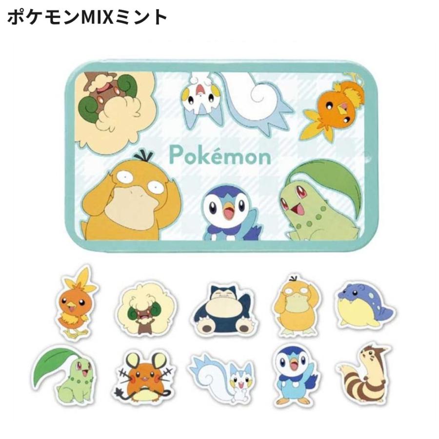 ポケモン 缶ケースシール 40枚入 シール ステッカー フレークシール
