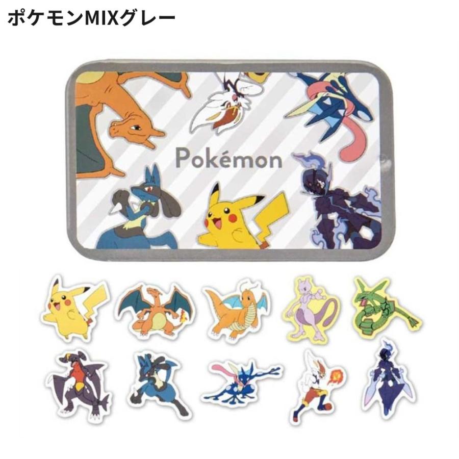 ポケモン レッド メイ ジョーイ 缶ケース3個 シール1枚 4点セット ポケモン 缶ケースシール 40枚入 シール ステッカー フレークシール