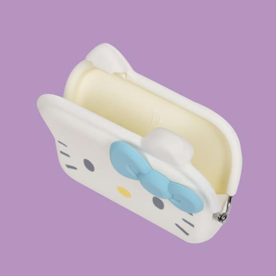 ハローキティ mimi DO-MO シリコンポーチ がま口 ポーチ 名刺 カード