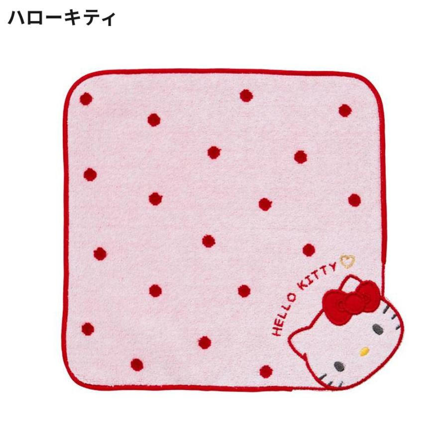サンリオ プチタオル 綿100 ハンカチ タオル タオルハンカチ ハンド