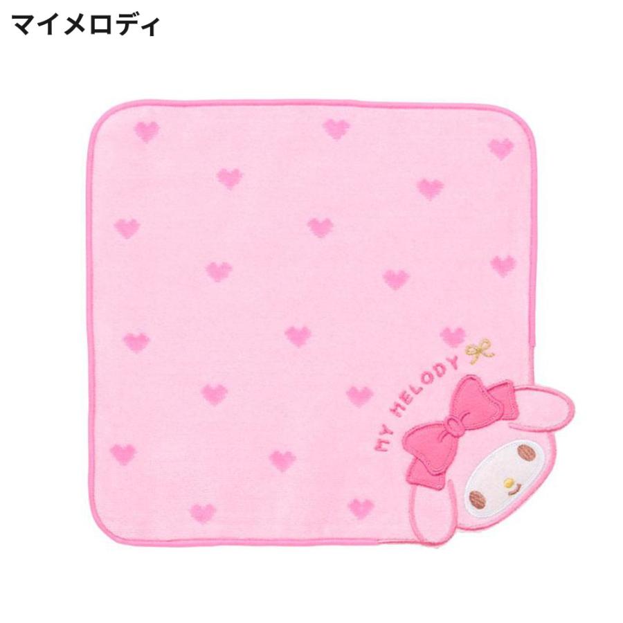 サンリオ プチタオル 綿100 ハンカチ タオル タオルハンカチ ハンド