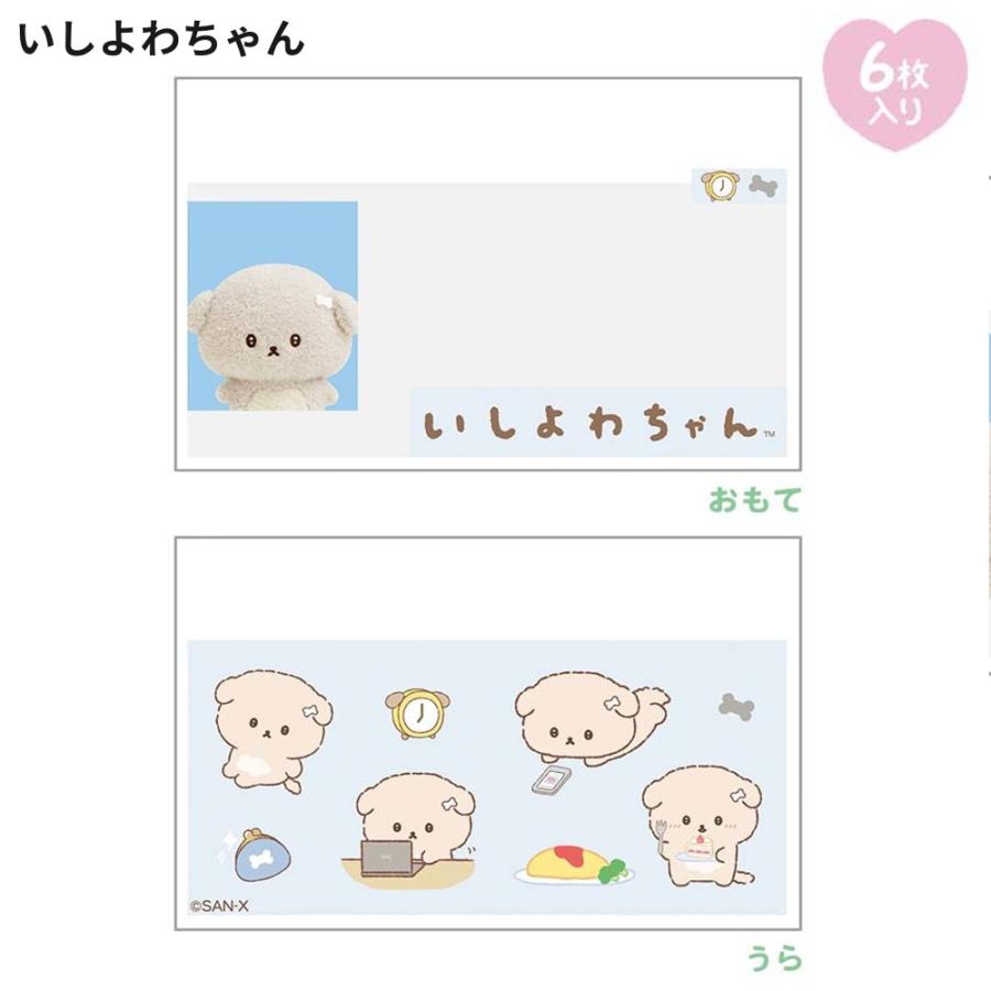 サンエックス マイナンバーカードクリアケース 6枚入 ケース 透明