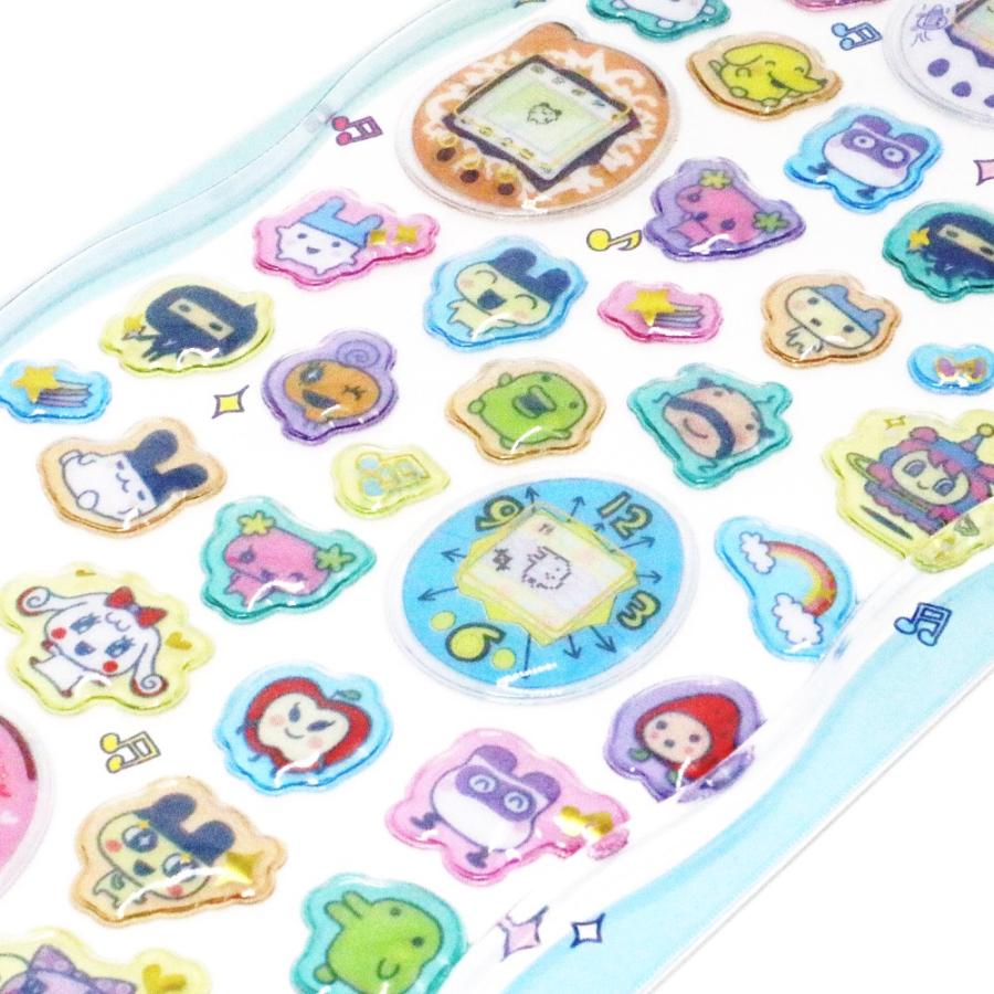 たまごっち プチドロップシール 1シート シール ステッカー 立体