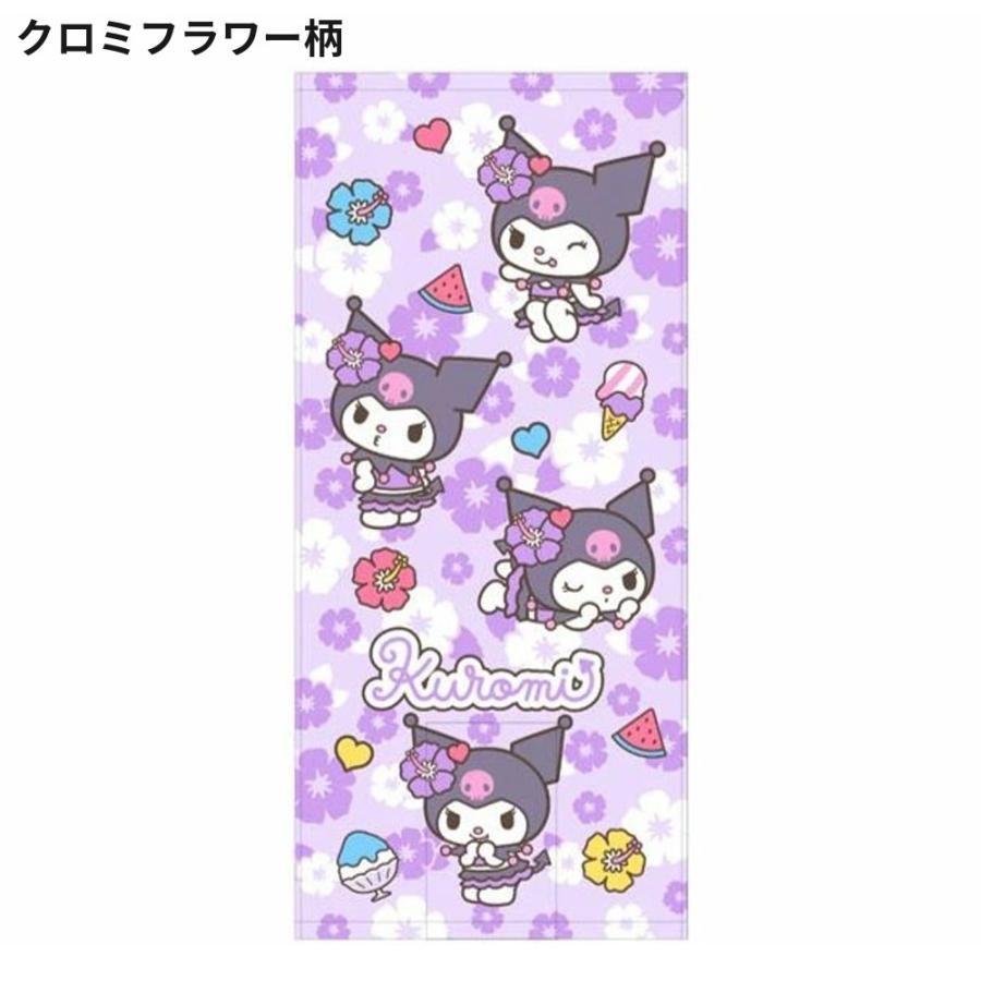 サンリオ フェイスタオル 34×75 綿100 タオル スポーツタオル ロング