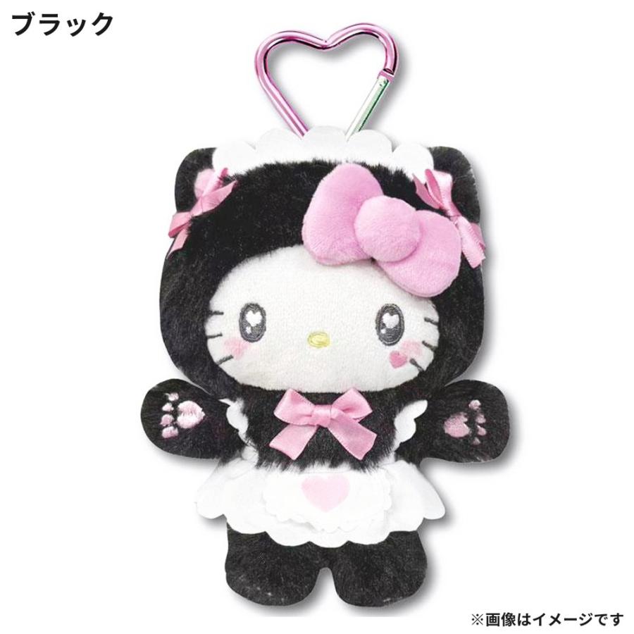 サンリオ　キティ　ぬいぐるみ　マスコット　ポーチ　メモ　ストラップ　ピン　等 ハローキティ マスコットポーチ ねこねこメイド ポーチ マスコット