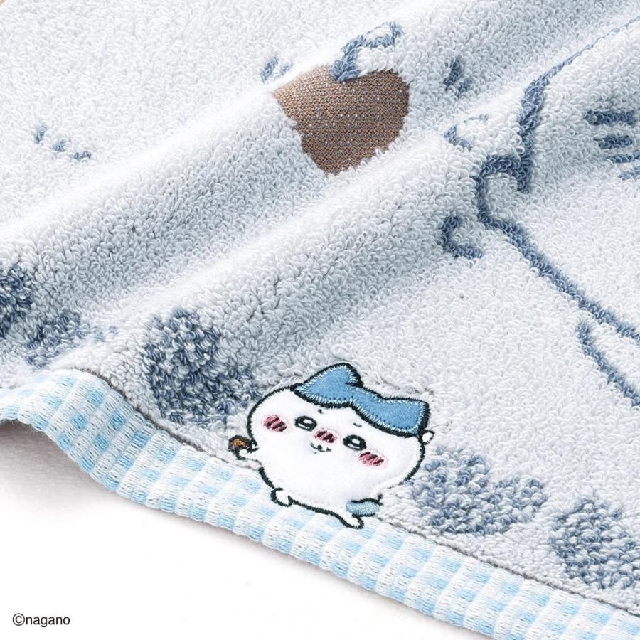 キャラクタータオル(ロング) ちいかわ フェイスタオル チョコ 34×80 綿100 タオル スポーツタオル