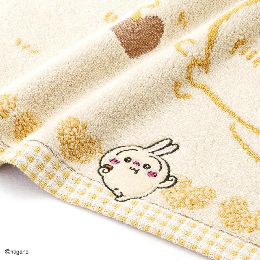 キャラクタータオル(ロング) ちいかわ フェイスタオル チョコ 34×80 綿100 タオル スポーツタオル