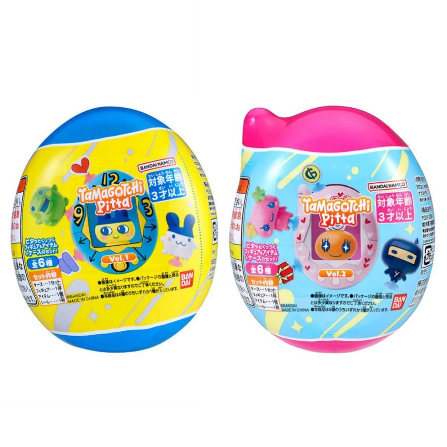 たまごっち ピッタ Tamagotchi Pitta 1個 全6種 ランダム フィギュア