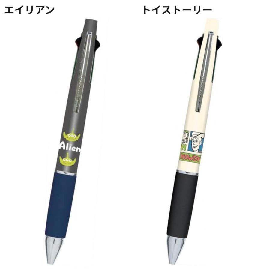 ジェットストリーム 4&1 キャラクター 0.5mm 4色 ボールペン シャープ