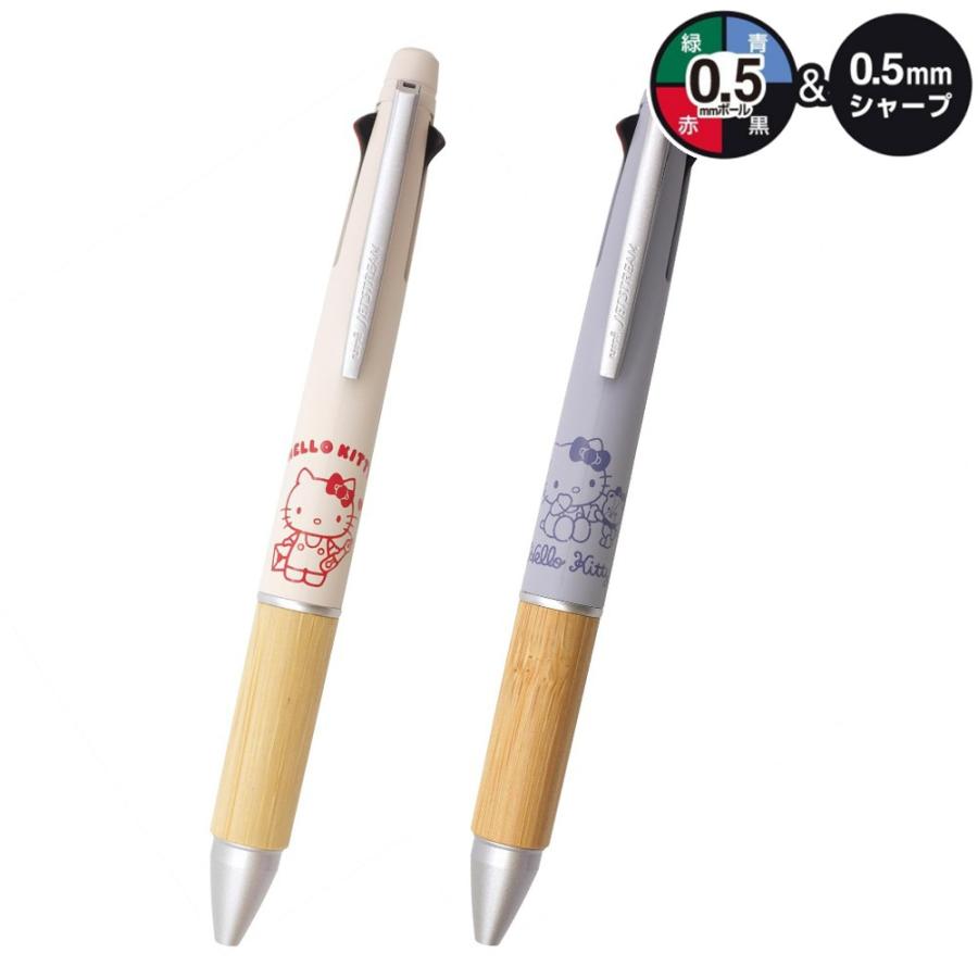 サンリオ ジェットストリーム 4&1 BAMBOO 0.5mm 4色 ボールペン