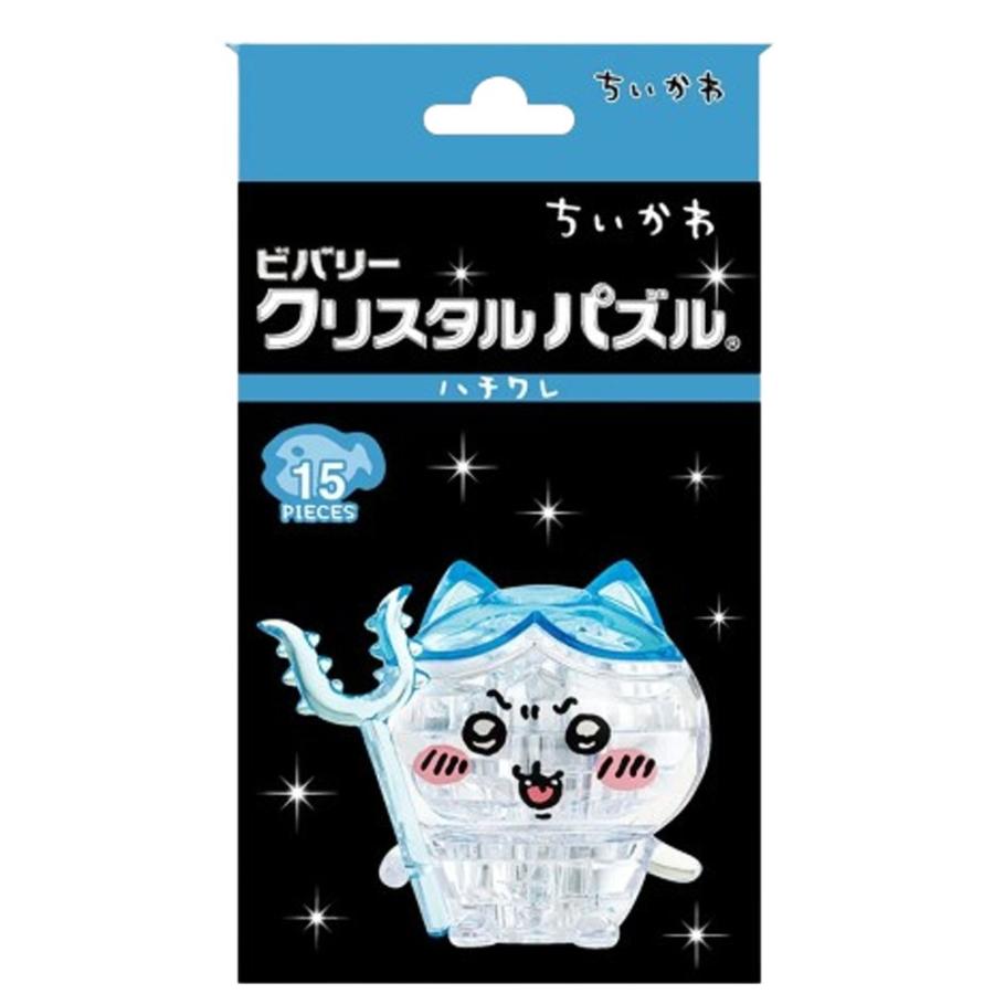 在庫処分》 ちいかわ クリスタルパズル グッズ ハチワレ うさぎ 立体