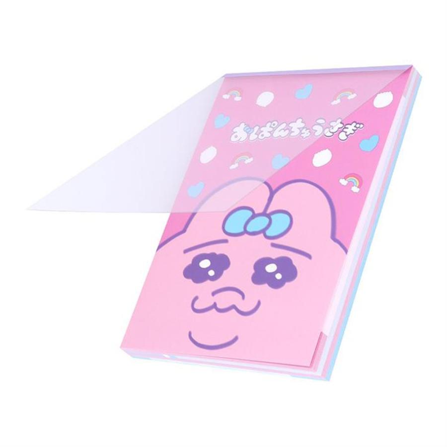 おぱんちゅうさぎ メモ A6 ミニ 文房具 文具 メモ帳 ノート グッズ