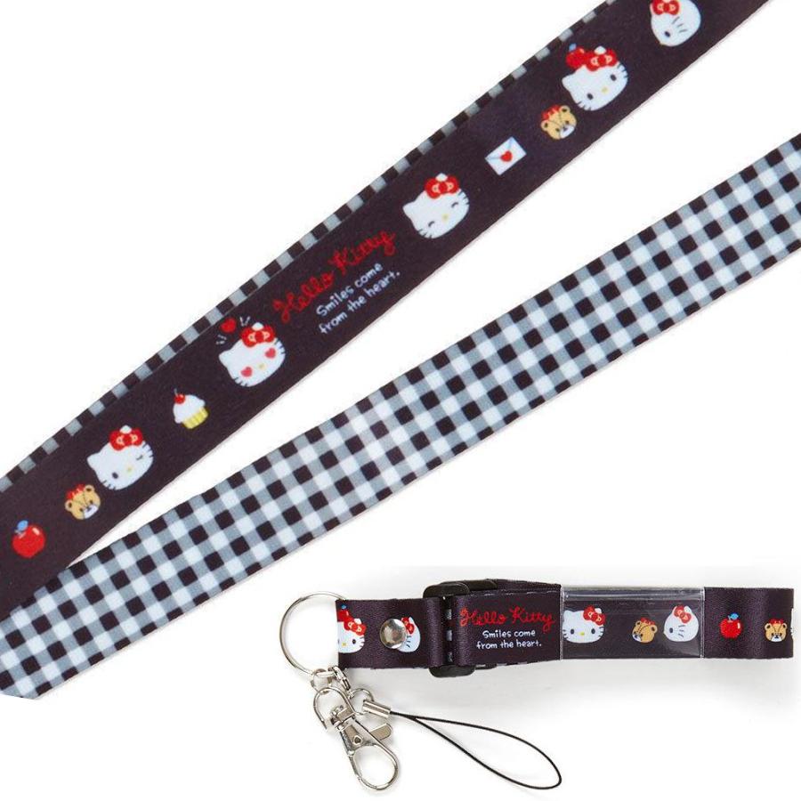 サンリオ ネックストラップ ストラップ ホルダー 鍵 紛失防止 カード