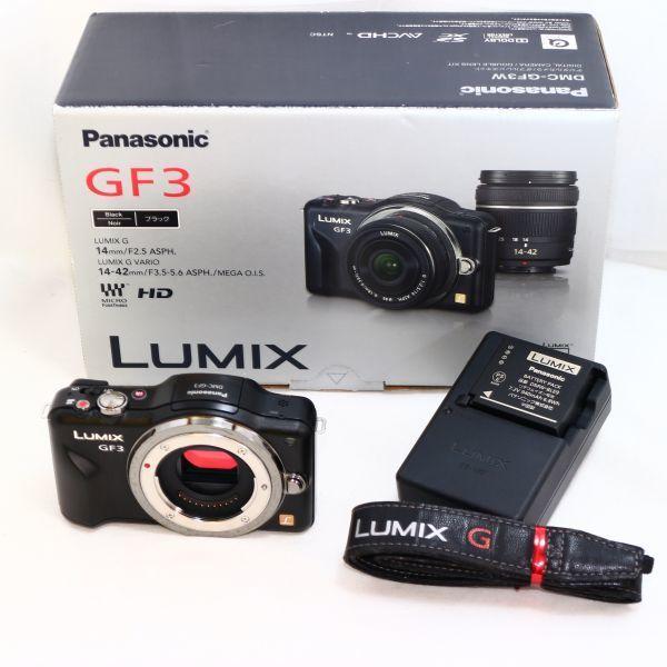 Panasonic LUMIX GF3 DMC-GF3 ブラック ボディ : りんすまいる - 通販