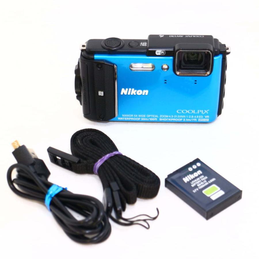 NIKON COOLPIX AW130 ブルー k1068 : りんすまいる - 通販