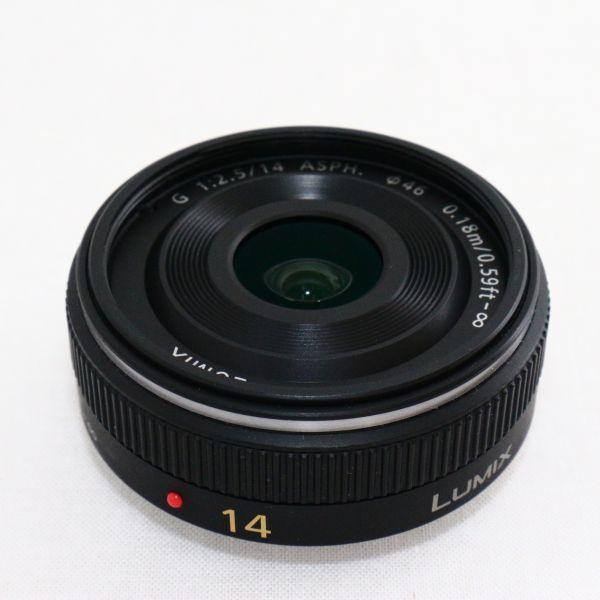 Panasonic LUMIX G 14mm f2.5 ASPH. H-H014 ブラック パナソニック
