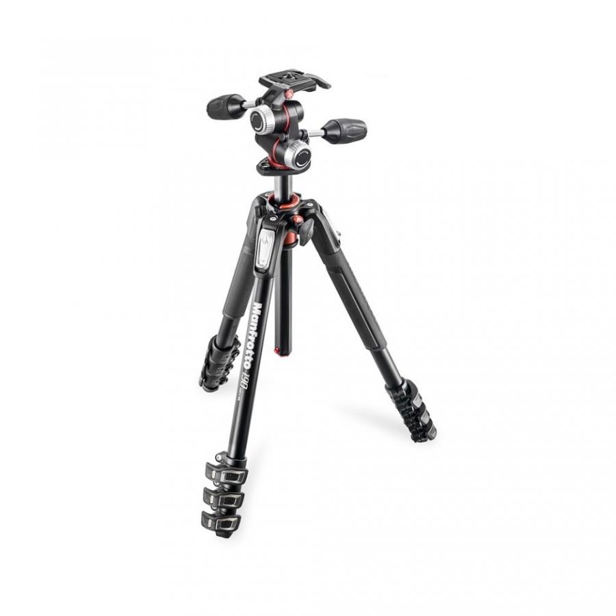 Manfrotto 190 MK190XPRO4-3W 190プロアルミニウム三脚4段 +RC2付3