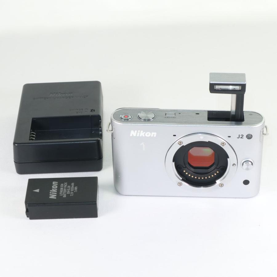 NIKON 1 J2 ボディ シルバー ニコン k1334 : りんすまいる - 通販