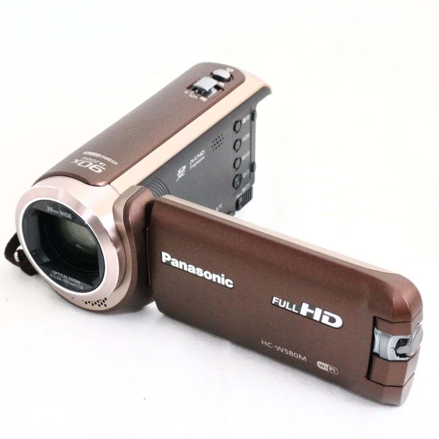 美品◆PANASONIC HC-W580M◆ブラウン Panasonic◇ビデオカメラ HC-W580M-T [ブラウン]