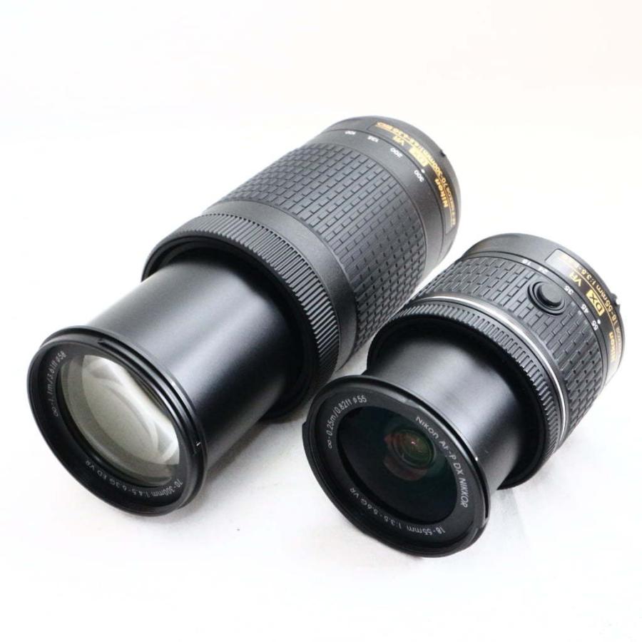 NIKON D3400 ダブルズームキット ショット数130 ブラック ボディ