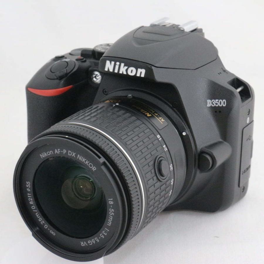 NIKON D3500 AF-P 18-55 レンズキット ニコン ボディ ブラック k1442 