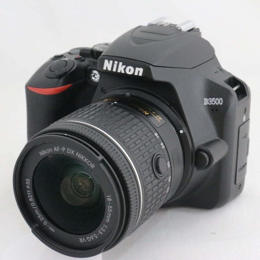 NIKON D3500 AF-P 18-55 レンズキット ニコン ボディ ブラック k1442｜rinsmile｜02