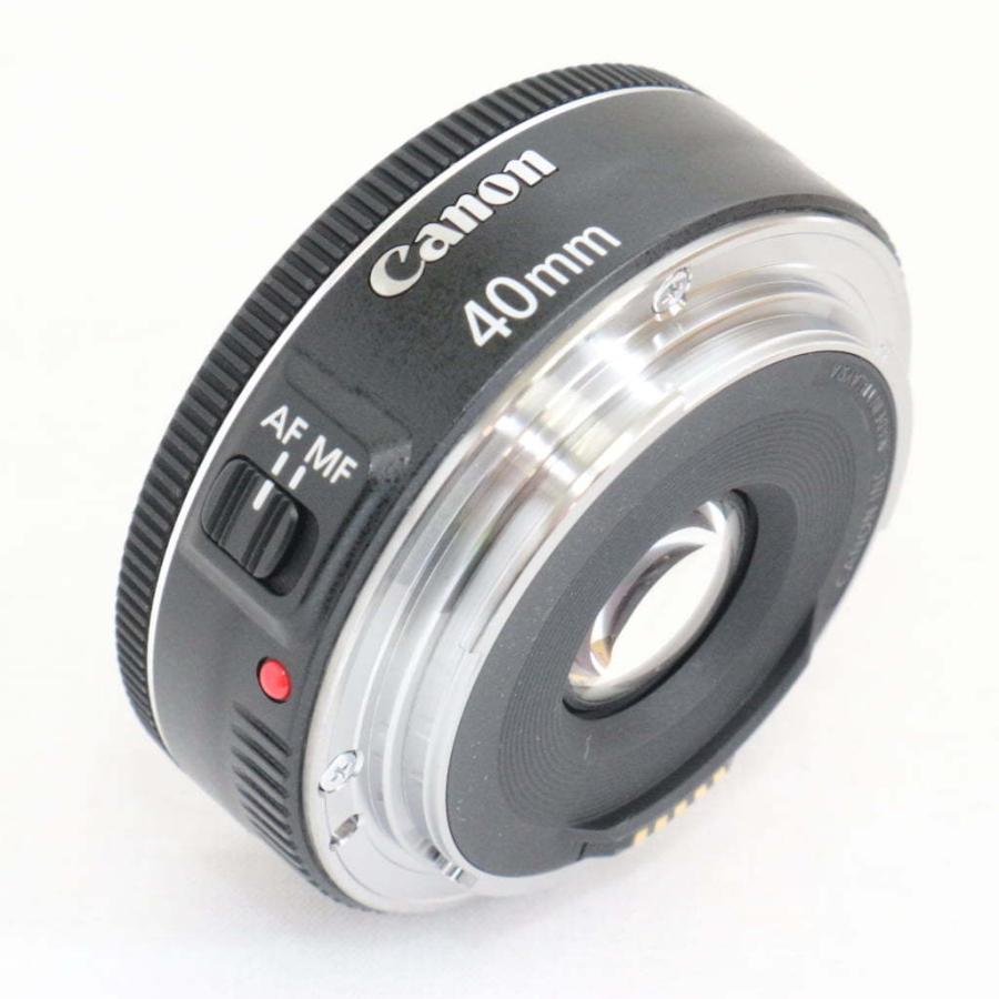 Canon EF 40mm f2.8 STM ブラック キャノン k1444 : りんすまいる