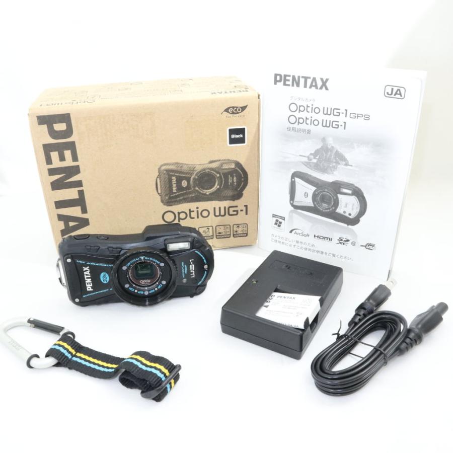 PENTAX Optio WG-1 ブラック ペンタックス k1463 : りんすまいる