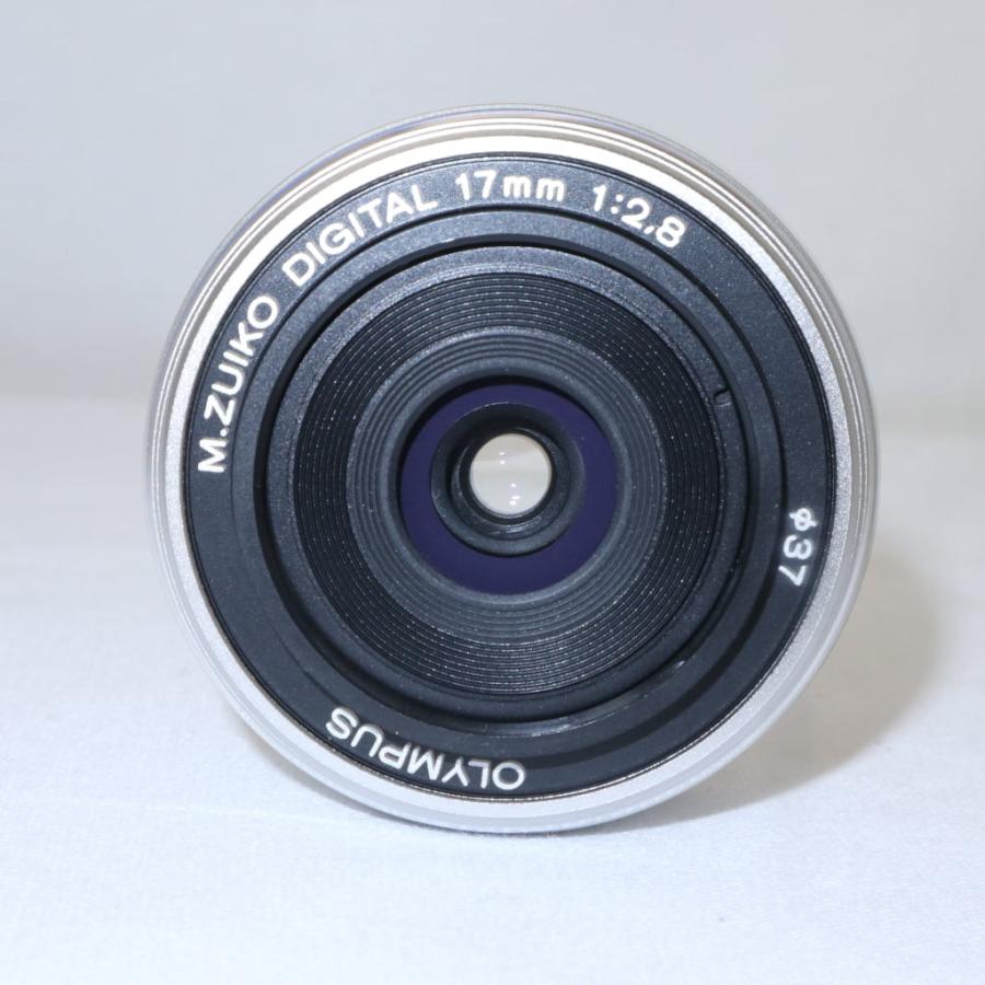 OLYMPUS M.ZUIKO DIGITAL 17mm F2.8 シルバー k1484-3 : りんすまいる