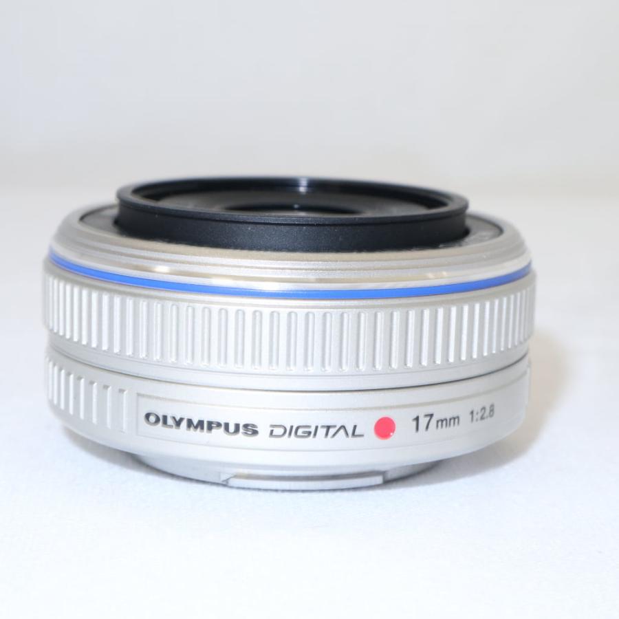 OLYMPUS M.ZUIKO DIGITAL 17mm F2.8 シルバー k1484-3 : りんすまいる