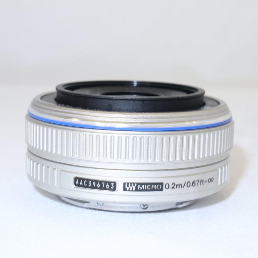 OLYMPUS M.ZUIKO DIGITAL 17mm F2.8 シルバー k1484-3 : りんすまいる