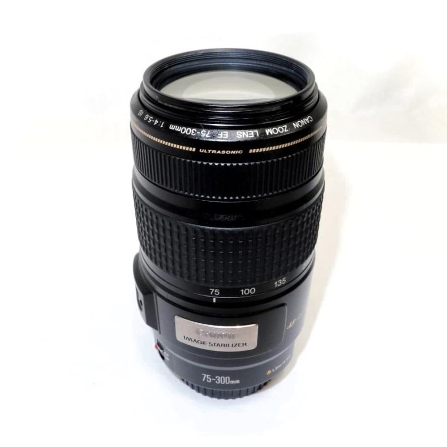 美品》 CANON EF 75-300mm F4-5.6 IS USM 望遠レンズ キャノン k1517